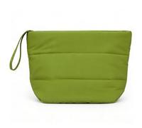 BAOFUYA Trousse de Maquillage de Voyage, Pochette de Rangement de Cosmétiques Imperméable Portable de Grande capacité pour Accessoires de Toilette pour Femmes (Green)