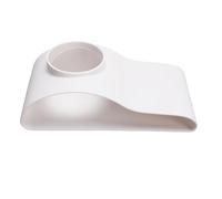 BAOFUYA Tunnel Souterrain D'aquarium, Fenêtre de Visualisation Transparente, Cachette de Crevettes en Plastique pour Corydora Kuhli Loach (White)