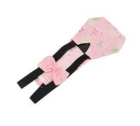 BAOFUYA Une Couche de Volaille Réutilisable Bien Ventilée Aérée Respirante pour Les Poulets Ducks Oeuse ajusté la Ceinture Ajustée avec élégant Boucle en Nylon à Nœuds à Nœuds (S)