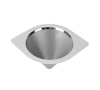 BAOFUYA Verseuse à café Filtre à Verser Se Rince Propre en Secondes | Rétention d\'huile à verser sur le filtre à café Retient les huiles pour une saveur complète Rétention d\'huile double
