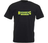 BaohuLDWwde5a Husaberg T-Shirt Biker Motorcycle Rider Motocross Various Black M
