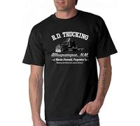 BaohuLDWwde5a ZHUO RD Trucking Convoy Vintage Outlaw Trucker T Shirt Black Black M