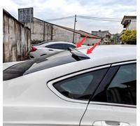 BaoHYeS Aileron arrière Noir de Type déflecteur de Toit de Couleur, aileron de Sport adapté à la Ford Fusion Mondeo 2013-2020