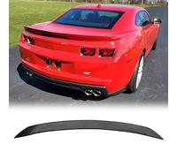 BaoHYeS Aileron de coffre compatible avec Chevrolet Camaro 2010-2013, ABS, noir mat, style ZL1, couvercle arrière Racing Wing