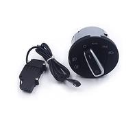BaoHYeS Interrupteur de Phare antibrouillard, pour Skoda, pour Octavia, II 2004-2013, Interrupteur de phares antibrouillard chromé Automatique 1Z0941431K 1Z0 941 431K 431C (réglage automat