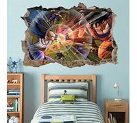 BAOJIAN Stickers muraux Dragon Ball's Wall Decal détachable graphique sticker mural mural