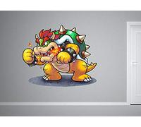 BAOJIAN Stickers muraux Waluigi Donkey Bowser Sticker mural décoration Windows autocollant vinyle