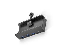 baojielai Hub USB 3.0 en alliage externe à 4 ports USB répartiteur adaptateur fente pour carte Hub d'extension Station d'accueil