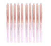 baojielai Lot de 10 petites brosses à sourcils - Outil de plastification des sourcils - Accessoire de toilettage - Pinceaux pour extensions de sourcils et cils