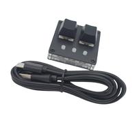 baojielai Petit clavier personnalisable avec 2 touches en option avec connexion de type C pour une programmation de jeu efficace