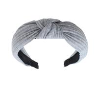 baojielai Serre-tête noué pour femme en tissu tricoté tendance avec tête de mort pour le lavage du visage et les soins quotidiens de la peau