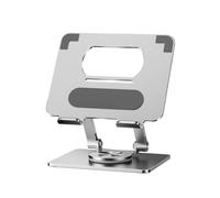 baojielai Support de tablette rotatif à 360 degrés avec dissipation de la chaleur creuse pour téléphones et tablettes de 4 à 12,9" jusqu'à 5 kg