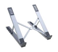 baojielai Support en aluminium pour ordinateur portable avec station d'accueil 4 en 1, support réglable à plusieurs angles, transfert de données 3S, support d'affichage 4K