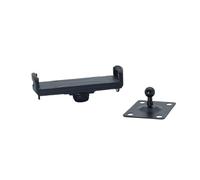 baojielai Support mural en aluminium robuste pour tablette de 13,5 à 28,50 cm, noir