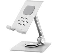 baojielai Support pliable en métal, support rotatif pour plusieurs tablettes, stable et élégant