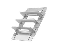 baojielai Support pour ordinateur portable réglable en aluminium pour ordinateurs portables/tablettes - Support vertical pour économiser de l'espace