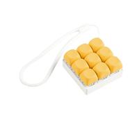 baojielai Testeur mécanique à 9 touches avec clics tactiles pour soulager l'anxiété et l'entraînement à la concentration avec porte-clés