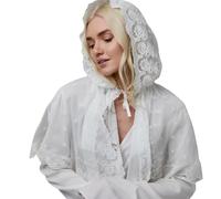 baojielai Voile Mantilla brodé en dentelle pour la messe catholique - Turban - Voile espagnol pour événement formel