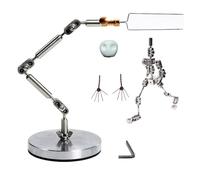 BAOJUHUIKANG 12cm,Figurines de marionnettes en métal DIY Squelettes 12-20CM Kit d'armature pour Stop-Motion Montage Facile pour la Conception de Personnages d'animation et Le Plaisir créatif