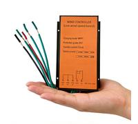 BAOJUHUIKANG 12v, Contrôleur de Charge éolien 12V 24V Auto 48V pour générateur de Turbine éolienne DC MPPT, pour lampadaire Solaire de Rue et Lampe de Cour (14000W)