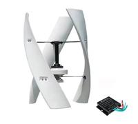 BAOJUHUIKANG 12v, Générateur d'éolienne à axe Vertical de 3000W sans Bruit, éolienne à lévitation magnétique 220V 12V 24V 48V avec contrôleur MPPT pour l'éclairage Domestique et de Rue