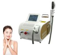 BAOJUHUIKANG 220v,Équipement de beauté Professionnel 2 en 1 Multifonctionnel, Machine de dépilation IPL Opt et de Retrait de Tatouage Pico Seconde avec Longueurs d'onde de 480/530/640 Nm.