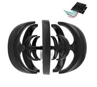 BAOJUHUIKANG 220v, Générateur d'énergie éolienne à Petite énergie Libre 12V 24V 48V 220V 9000W Générateur Solaire Portable à 5 pales pour Maison et Camping-Car (avec contrôleur)