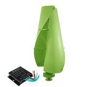 BAOJUHUIKANG 220v, Kit de générateur d'éolienne Verticale Portable de 12 000 W, Large Plage de températures de -40°C à 80°C avec régulateur de Charge (12V-220V)