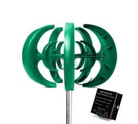 BAOJUHUIKANG 48V, Générateur d'éolienne à axe Vertical 3000W à Faible Bruit 12V 24V 48V 220V 3 Phases AC avec Aimant Permanent pour l'éclairage de Jardin