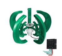 BAOJUHUIKANG 48v,Générateur d'éolienne Vertical 6000W-8000W, générateur éolien Vertical à lévitation magnétique Verticale 110V / 220V5 pales avec contrôleur pour Jardin extérieur