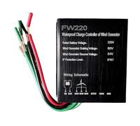 BAOJUHUIKANG 48V, Régulateur de Charge éolienne MPPT étanche 12000W 12V/24V/48V/220V, pour générateur d'éolienne de 100W à 12000W