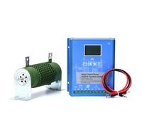 BAOJUHUIKANG 48v, Système Hybride Solaire et éolien 12000W avec Double contrôleur de Charge MPPT 12V 24V 48V Régulateur Automatique pour Usage Domestique Générateur éolien