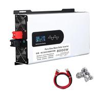 BAOJUHUIKANG 72v to 220v,Onduleur Chargeur à Onde sinusoïdale Pure 8000W DC 12V/24V/48V/60V/72V, entrée DC Sortie AC 110V/220V à Basse fréquence convertisseur pour énergie Solaire en Phase