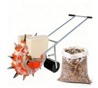 BAOJUHUIKANG 8 Mouths, 6/7/8/10 Buses à Main pour Semoir à Graine avec Espacement Réglable, Outil de Semis Agricole, pour Jardin, Petite Ferme et Légumes (7 Buses)