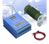 BAOJUHUIKANG Bleu,220V, Contrôleur de Charge Hybride éolien et Solaire, contrôleur de Charge de Panneau Solaire 9000 W, régulateur de Charge de Batterie MPPT Hors réseau 12 V, 24 V, 48 V