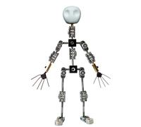 BAOJUHUIKANG Kit d'armature Stop-Motion DIY avec Mains et crâne, kit d'armature Stop-Motion pour animateurs, Photographie, Argile et projets créatifs (12 cm-20 cm),19CM