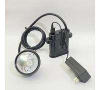 BAOJUHUIKANG Lampe de Poche souterraine Lampe Frontale LED Rechargeable pour Casque de Protection Casque de Mine étanche et antidéflagrant Lampe Frontale pour Mineur