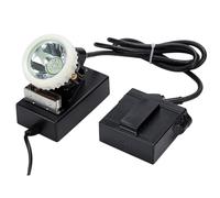 BAOJUHUIKANG Lampe Frontale de Mineur antidéflagrante Haute luminosité, Lampe de Casque Rechargeable et étanche pour travaux souterrains/Camping/Chasse