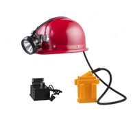 BAOJUHUIKANG Lampe Frontale LED Ultra-Lumineuse pour mineurs - Lampe de Casque de sécurité Rechargeable et étanche, Lampe antidéflagrante pour mineurs souterrains, Mines de Charbon