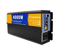 BAOJUHUIKANG Onduleur Chargeur à Onde sinusoïdale Pure 4000W DC 12V/24V/48V/60V/72V, entrée CC en Phase divisée, Sortie AC 110V/220V, onduleur Solaire à Basse fréquence, 72V à 110V.,60V to 110V