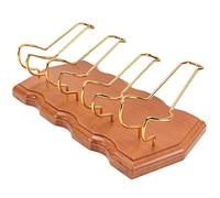 BAOK Support de pipe en bois - Accessoires pour fumer - Support de pipe à tabac | Présentoir à pipe fait à la main à partir de bois massif