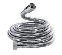 Baokemo Tuyau de douche en acier inoxydable antidéflagrant à grand débit, résistance à la compression 1/2 pouce 2 m