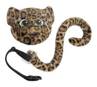 Baokuan Ensemble D'accessoires pour Costume De Guépard : Masque Queue De Chat Léopard, Personnages De Dessins Animés, Déguisements d'halloween De Cosplay