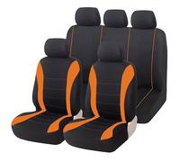 BaoLianBaiHuo Housse Siege Voiture pour Niss-an Qashqai J12 SUV 2021-2026, Respirantes Siege Protections Auto Interieur Accessoires,H/Orange