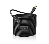 baolongking Câble d'extension USB 2.0-5 mètre, 10 mètre, 15 mètre, 20 mètre - Répéteur actif A mâle vers A femelle - Câble long avec amplificateur de signal - 30 mètre