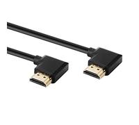 baolongking Câble HDMI mâle vers mâle coudé à gauche vers mâle 60 Hz, 4 K 2 K (0.3 mètre)