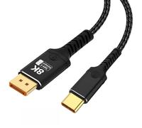 baolongking Câble USB-C vers DisplayPort 1.4, Thunderbolt 3/4/5 vers DP, câble USB-C vers DP - Prend en charge 8K @ 60 Hz, compatible avec MacBook Pro/Air, Galaxy S25, iPad Pro, XPS 17