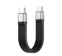 baolongking USB C 3.1 Gen 2 Cable - Supports 100W Charging / 10Gbps Data Transfer / 4K@60Hz Display - USB C Cable Compatible with Android, Galaxy 12cm
