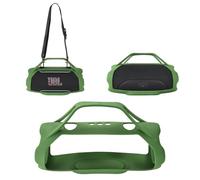 Baomaeyea Coque en silicone pour J-BL Xtreme 5, résistante aux chocs et aux chutes, compatible avec haut-parleur Xtreme 5, housse de transport portable pour l'extérieur et les voyages (vert)