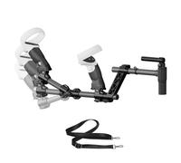 Baomaeyea VR Gunstock pour Meta Quest 2, crosse de pistolet compatible avec les poignées de contrôle VR Meta Quest2 pour améliorer la stabilité et le contrôle Adaptateur de crosse de fusil magnétique